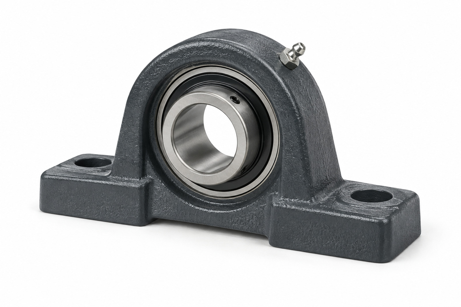 Cast-iron pillow block bearing