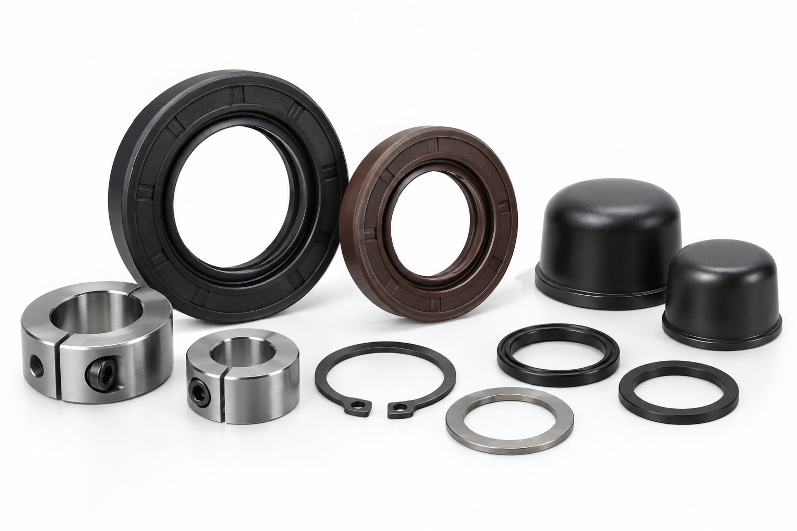 Bearing seals and accessories